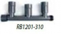 Preview: PVC-Verteiler mit 3 Ausgängen - Typenreihe RB1200 - 1“ IG x 1“ AG, 3 Ausgänge: 1“ IG - Typ RB1201310